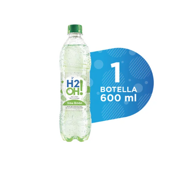 AGUA H2O Lima Limón X 600 ML