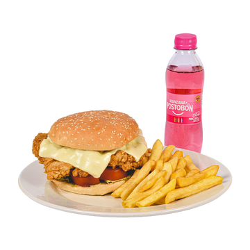 Combo Hamburguesa ReKargada