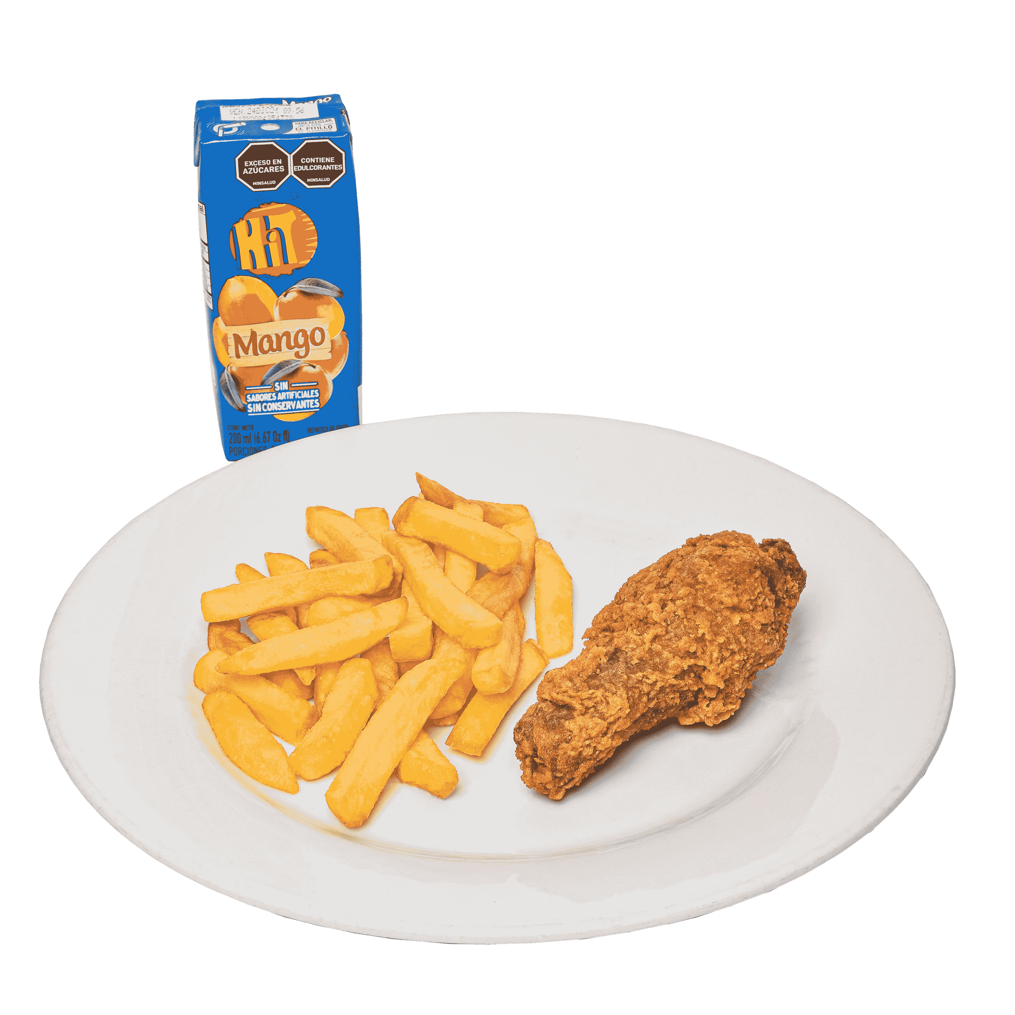 Menú Infantil Broasted
